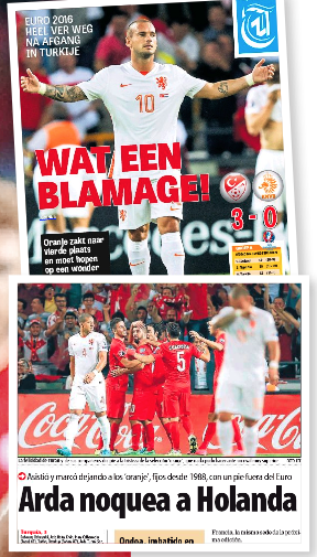 Hollanda önünde destan yazan A Milli Takım, Euro 2016 finalleri için söz verdi